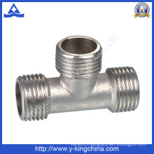 Factory Produce Brass Connect Coupling Tee Fitting (YD-6034)